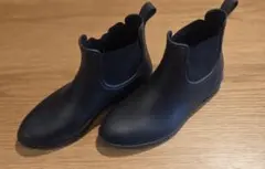 ブラック サイドゴアブーツ