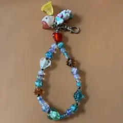 ビーズストラップ