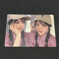 鎮西寿々歌　トレカ　フォトカード　2種　カフェ　KAWAII LAB ふるっぱー