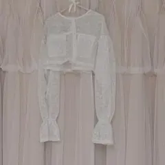 merry jenny flower カーディガン ボレロ レースのサムネイル