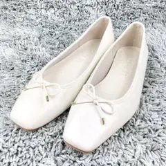 美品 LE TALON スクエアバレーシューズ 23cm