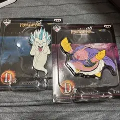 ドラゴンボール 一番くじ ラバーマグネット 魔人ブウ ゴテンクス