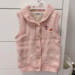 ファミリア　ニットベスト