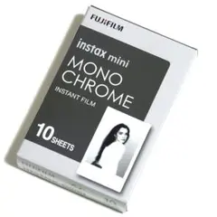 富士フイルム チェキ instax miniフィルム モノクローム 10枚入