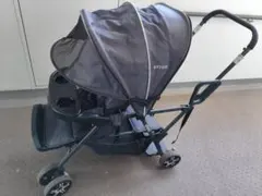 KATOJI 2人乗り ベビーカー 二人でゴー