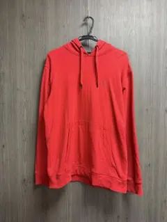 Calvin Klein Jeans 赤 フード付きパーカー