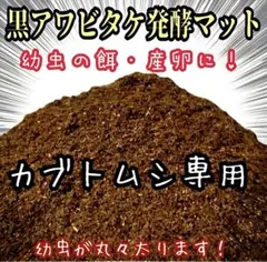 흑전복 버섯 침대 발효 딱정벌레 매트 [80L] 벌레가 생기지 않아요!산란에도 아주 좋아요!