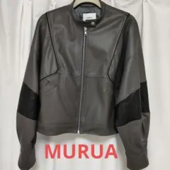 MURUA　ブルゾン　合成皮革　フリーサイズ
