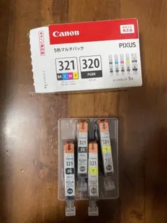 Canon PIXUS 321/320 5色マルチパック - メルカリ