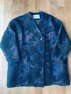 SEIJI KITANO セイジキタノ】刺繍 ジャケット 黒 42 ファスナー - メルカリ