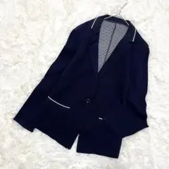 【洗える】GEORGES RECH ジョルジュ・レッシュ 濃紺　ジャケット 38