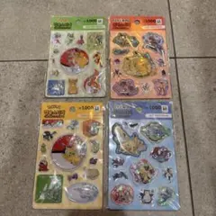 韓国　ダイソー　ポケモン　ウォーターシール 4点