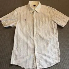 R.Newbold ストライプ 半袖シャツ L