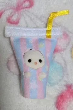 シルバニアファミリー　キラキラくじ　G賞　ショコラウサギの小さい赤ちゃん