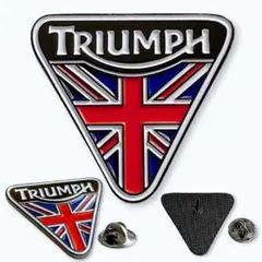 ラストセットTriumph トライアンフ 歴代ピンバッジ 8個 コンプリート ラストセットTriumph トライアンフ 歴代ピンバッジ 8個 コンプリート