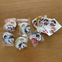 ハイキュー　くら寿司　缶バッジ5枚セット