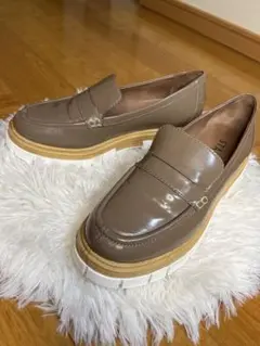 美品【STACCATO】ローファー茶色 2025年最新】STACCATO カラー：ブラウン系 ローファー・革靴の