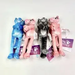 ピンクパンサー むぎゅっときらっとマスコット 4個セット
