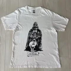 スターウォーズ ダース・ベイダー Tシャツ ホワイト
