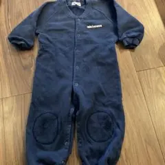 ミキハウス バックロゴ ロンパース