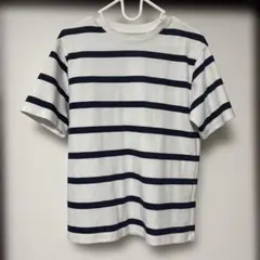 UNIQLO エアリズム　ボーダーTシャツ 160cmのサムネイル