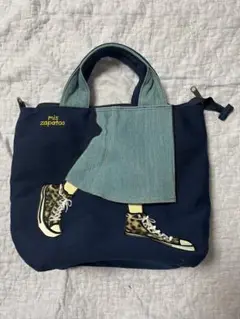 mis zapatos スニーカーデザイン トートバッグ