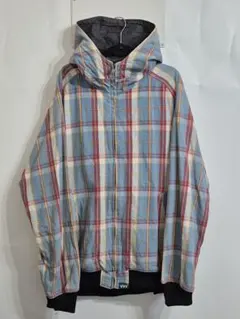 Naturalbicycle checkpattern zipup hoodieのサムネイル