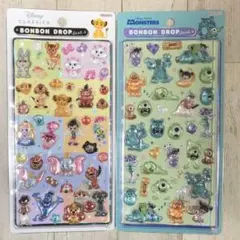 ディズニー　ボンボンドロップシール　2シートセット