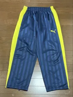 国見　Puma ピステパンツ 青/黄色 国見 Puma ピステパンツ 青/黄色 非売品 - メルカリ