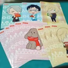 ユーリ!!! on ICE × LOTTE クリアファイル5種、20枚セットのサムネイル