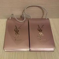 イヴサンローラン　空箱　プレゼント ラッピング　ショッパー　ギフト箱　２個