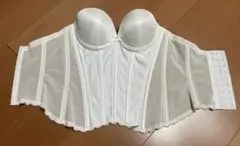 15クラウディアKURAUDIAブライダルインナー B70サイズ高級ビスチェ