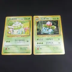 ポケモンカード 旧裏面 フシギダネ フシギソウ 2枚セット
