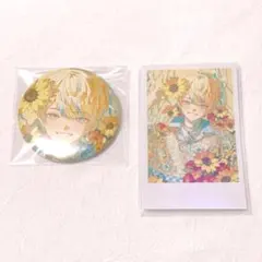 にじさんじ 緋八マナ 誕生日グッズ 2024 チェキ 缶バッジ