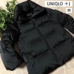 ★くりあ様専用★美品　UNIQLO ＋J ダウンロングコート　ブラック　黒