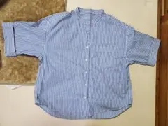 GU ストライプシャツ