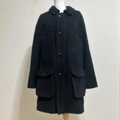 DAKS ウールコート ブラック シンプル 上品 英国調 クラシックのサムネイル