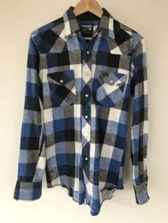 wrangler ネルシャツ　M 匿名配送
