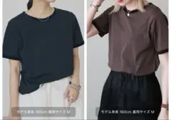 【現行品】2枚セット　アメリカンホリック 吸水速乾 シアーベロアリンガーTシャツ
