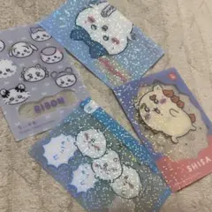 ちいかわ　ホログラムカード　4枚セット