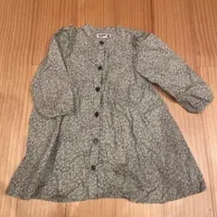 RAG Mart ドット柄長袖シャツワンピース 95のサムネイル