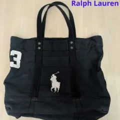 Polo Ralph Lauren ポロラルフローレン トートバッグ 黒のサムネイル