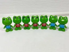 ケロちゃん コロちゃん ソフビ人形 7体セット コルゲンコーワのサムネイル