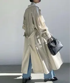 PAGEBOY テンセルスマートトレンチコート