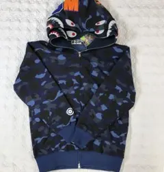 2025年最新】アベイシングエイプ シャークパーカーブルーの人気