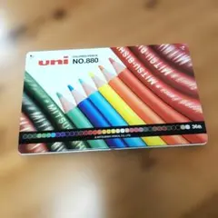 三菱 色鉛筆 36色 uni NO.880