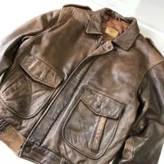 中綿 レザージャケット