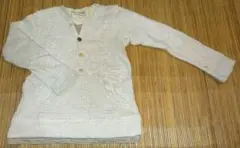 【#フィス(#FITH　)　】 #白トレーナー #130cm