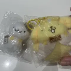 ポムポムプリン ぬいぐるみキーホルダー マフィン 夢屋