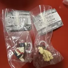 ウォレスとグルミット めじるしアクセサリー 2点セット